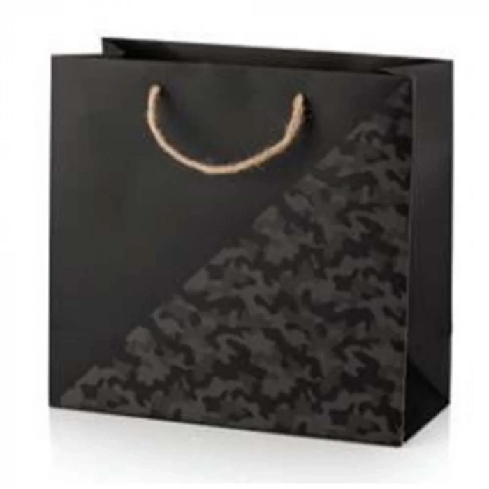 Gıpta Camouflage Siyah B5 Karton Çanta 330x135x320mm BG8196