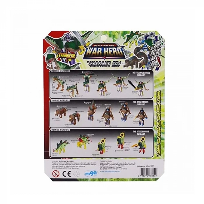 Mega Dönüşen Dinazor Era 01891