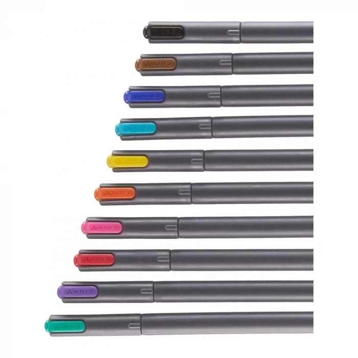 Adel Prime Ink 10’Lu Klasik Fineliner