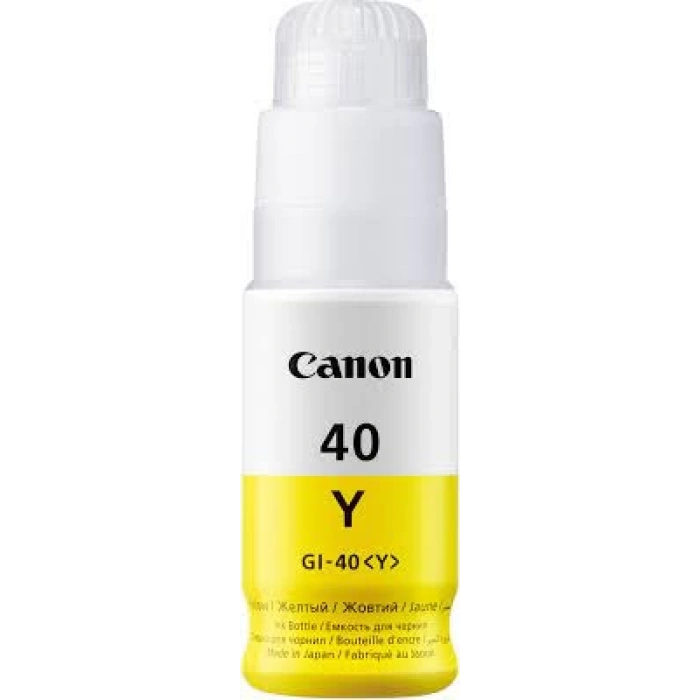 CANON GI-40Y SARI MÜREKKEP KARTUŞ 7700 SAYFA 70ml (G5040 G6040 G7040)