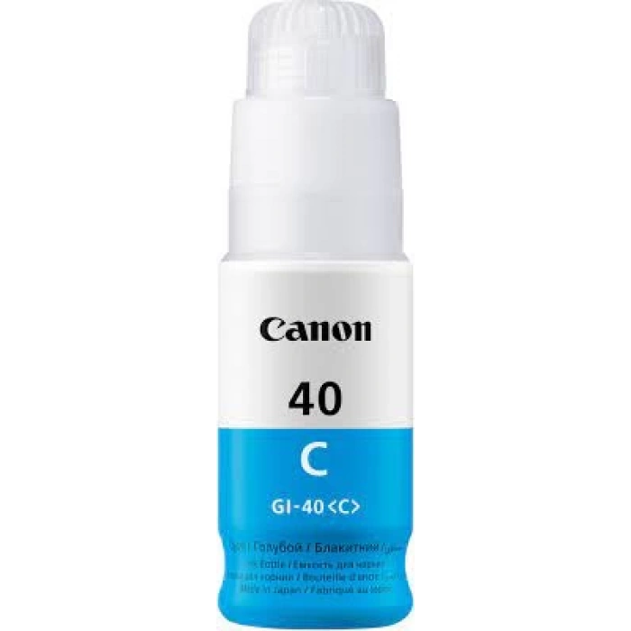 CANON GI-40C MAVİ MÜREKKEP KARTUŞ 7700 SAYFA 70ml (G5040 G6040 G7040)