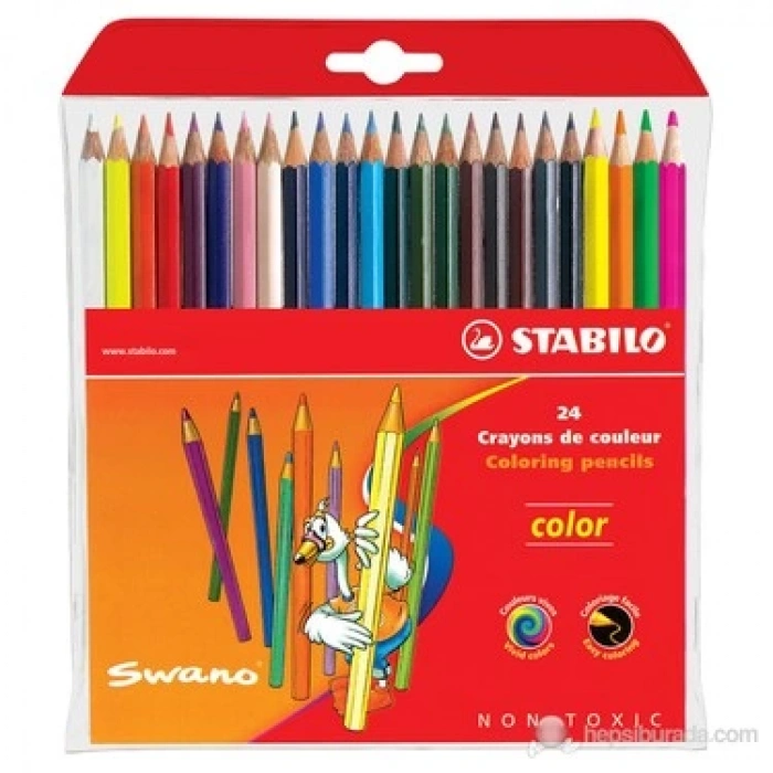 STABİLO 1224-77 COLOR KURU BOYA 24 RENK