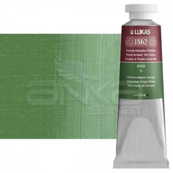 Lukas 1862 37ml Yağlı Boya Seri:2 No:0153 Chromoxid Yeşil-Cansız