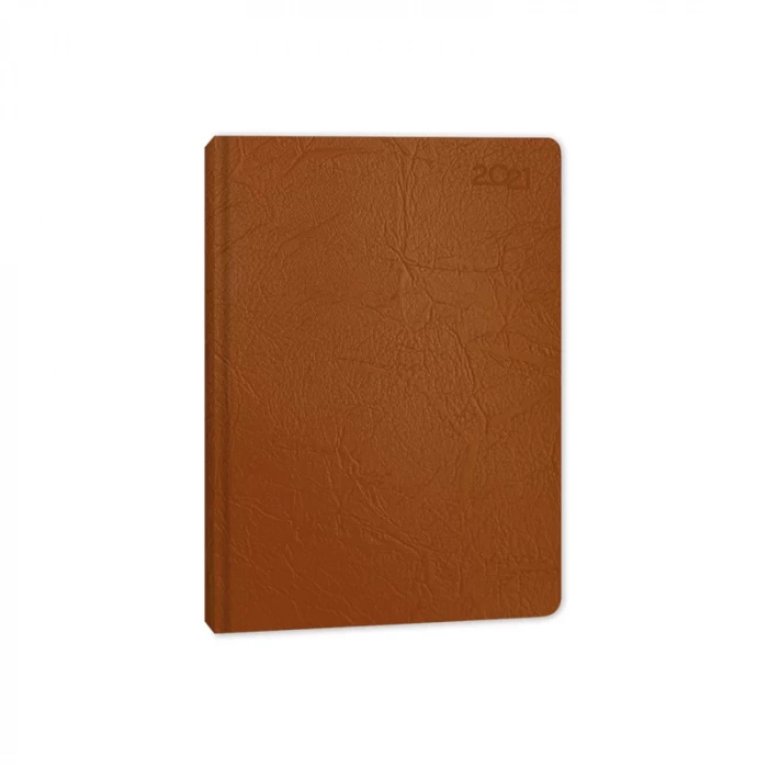 2024 AJANDA KESKİN 832900 GÜNLÜK AJANDA 14x20 TERMO DERİ TABA