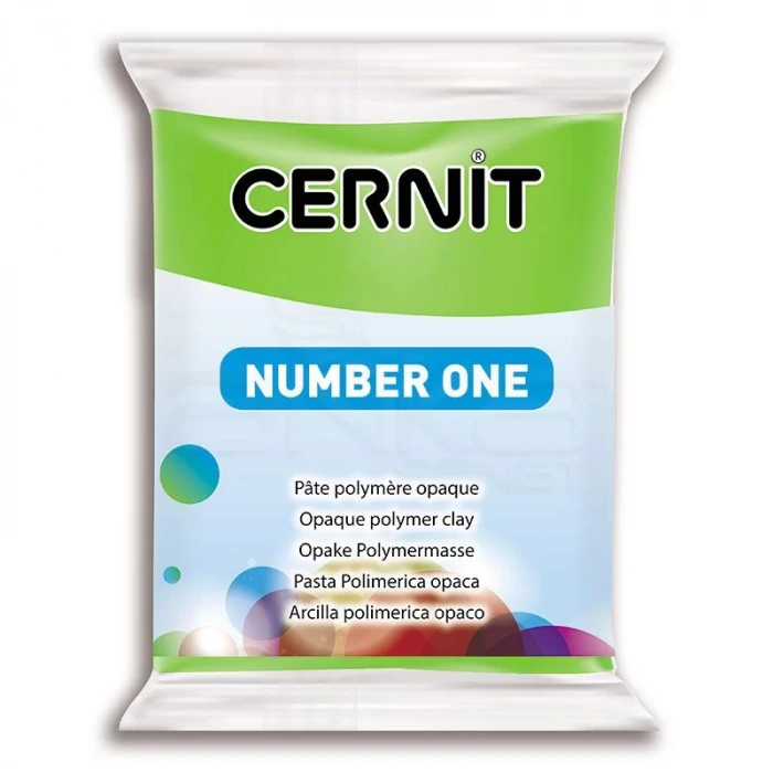 Cernit Number One Polimer Kil 56g 611 Light Green
