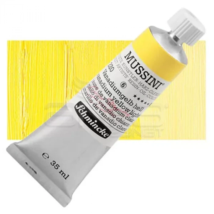 Mussini 35ml Yağlı Boya Seri:6 No:220 Vanadium Yellow Light