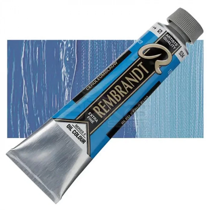 Rembrandt 40ml Yağlı Boya Seri:5 No:534 Cerulean Blue