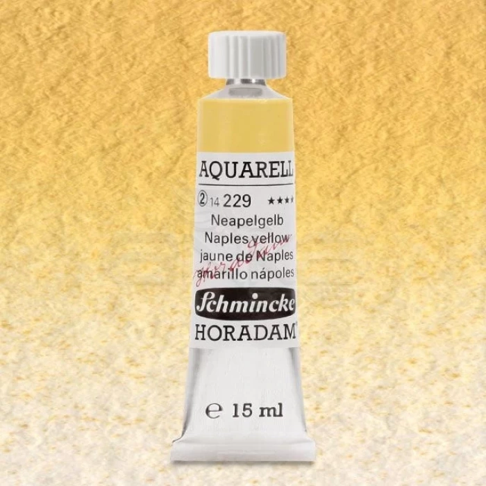 Schmincke Horadam Aquarell Tube 15ml Seri 2 Naples Yellow 229