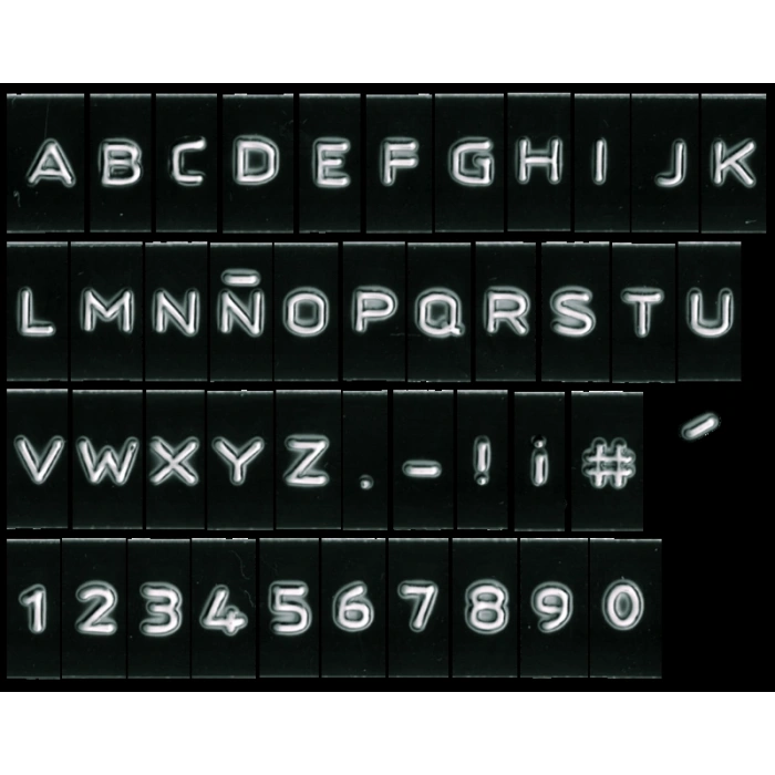 DYMO Siyah 3D Plastik Kabartma Yedek Şerit (9mm x 3mt)