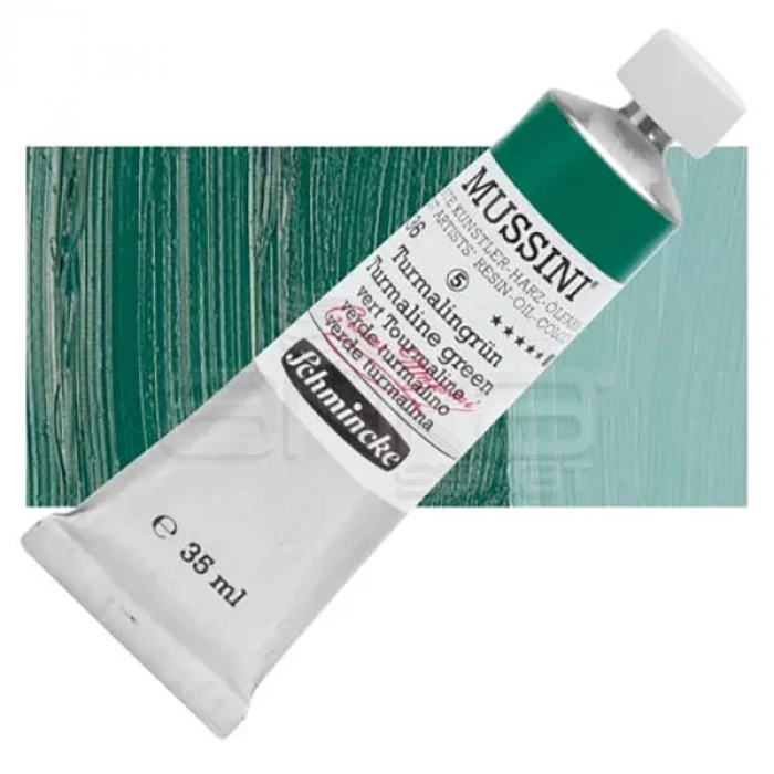 Mussini 35ml Yağlı Boya Seri:5 No:536 Turmaline Green