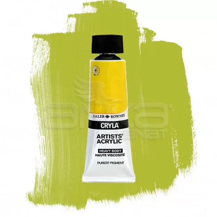 Daler Rowney Cryla Artist Akrilik Boya 75ml 388 Yellow Green Seri B