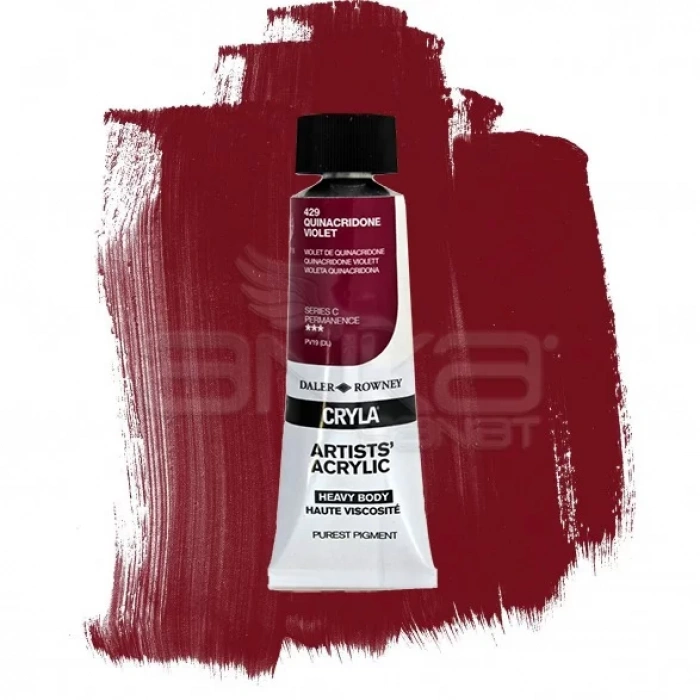 Daler Rowney Cryla Artist Akrilik Boya 75ml 429 Quinacridone Violet Seri C