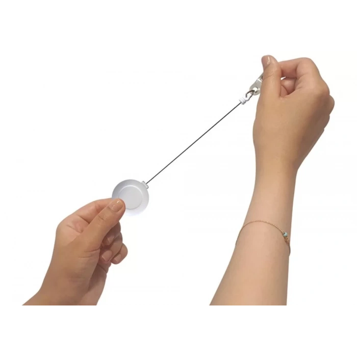 Sarff Yuvarlak Kancalı Yoyo Beyaz (25 li Paket)