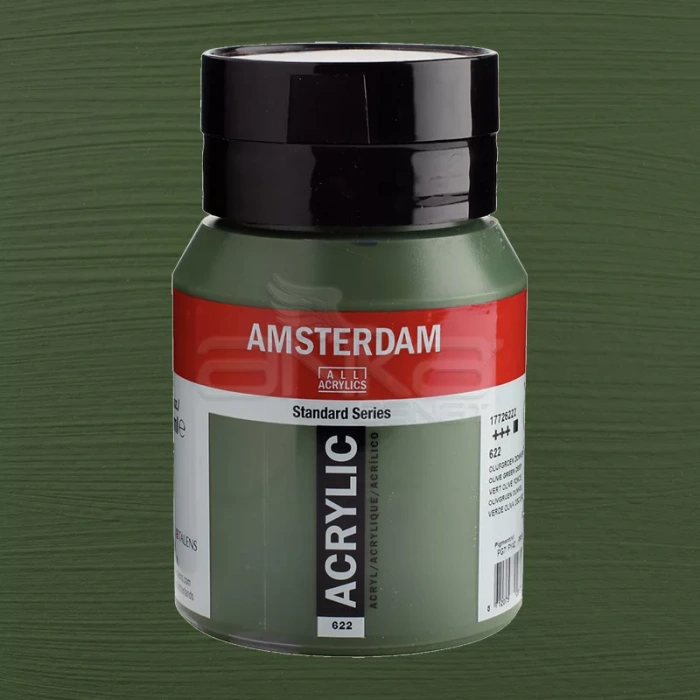 Amsterdam Akrilik Boya 500ml 622 Olive Green Deep
