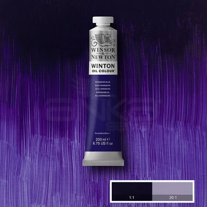 Winsor & Newton Winton Yağlı Boya 200ml 406 Dioxazine Blue