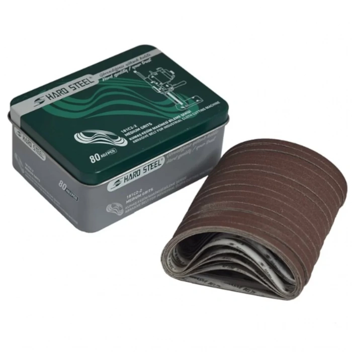 Hard Steel Dik Kumaş Kesim Motoru Bileme Şerit (Medium) Metal Kut