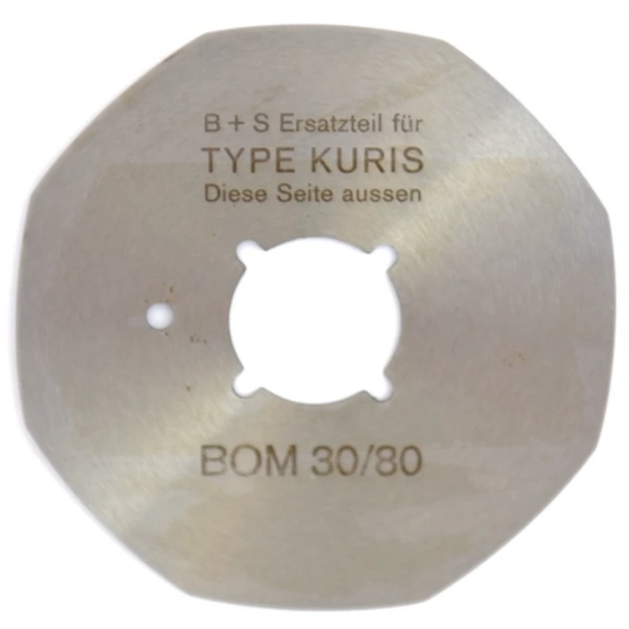 B+S Yuvarlak Kesim Motor 8 Köşe Bıçak / BOM80(8)
