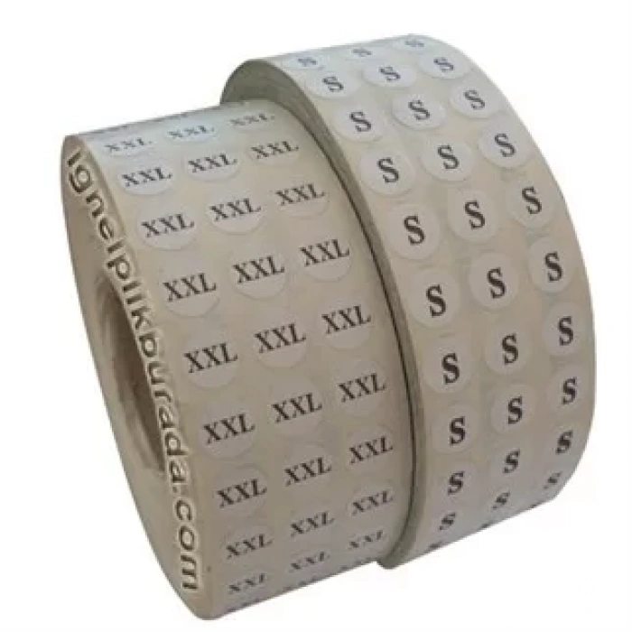 Beden Etiketi XL (1 Rulo 3500 Adet)