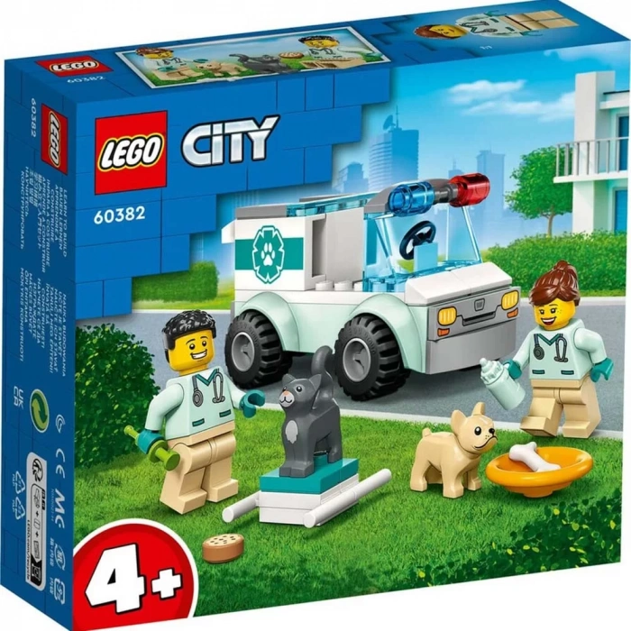 Lego City Veteriner Kurtarma Aracı   60382