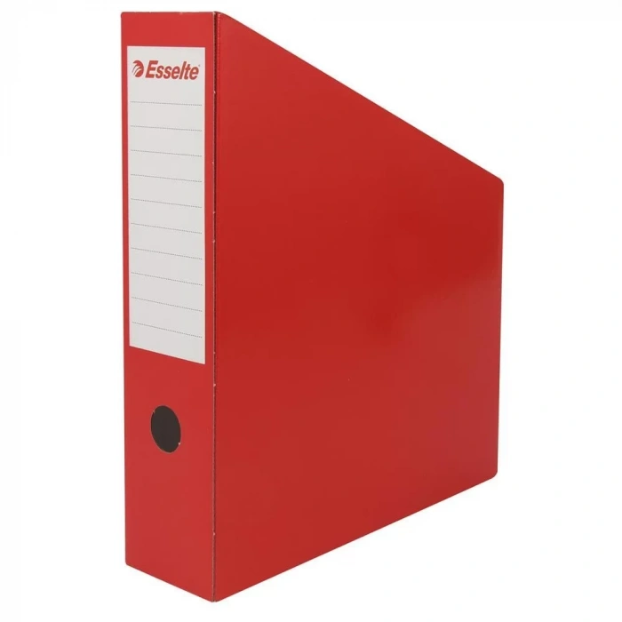 Esselte 5276 Kırmızı Karton Kutu Magazinlik (Kutu Klasör)