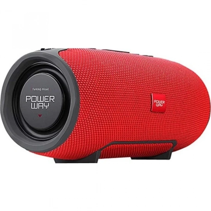 POWERWAY WRX08 EXTRABASS WİRELESS SPEAKER KIRMIZI