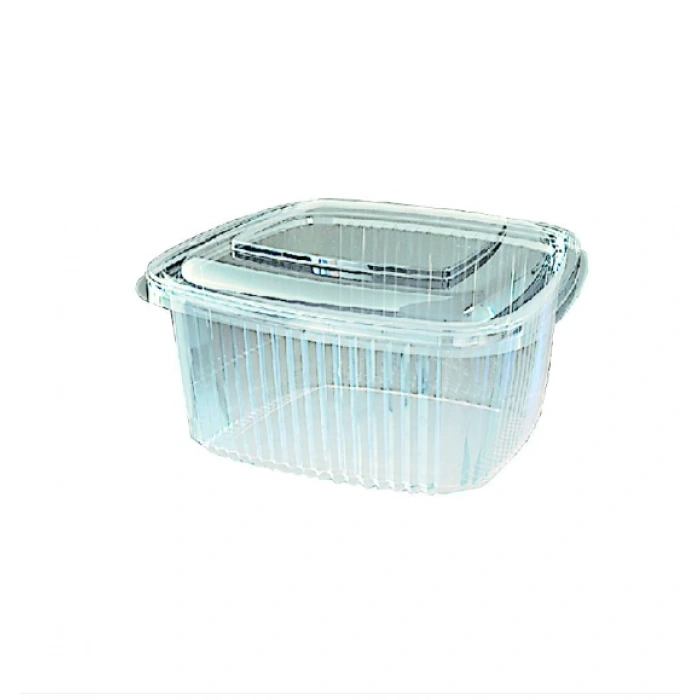 750 cc Kare Bombe Kapak Sızdırmaz Kap - V30 ( 600 Adet )