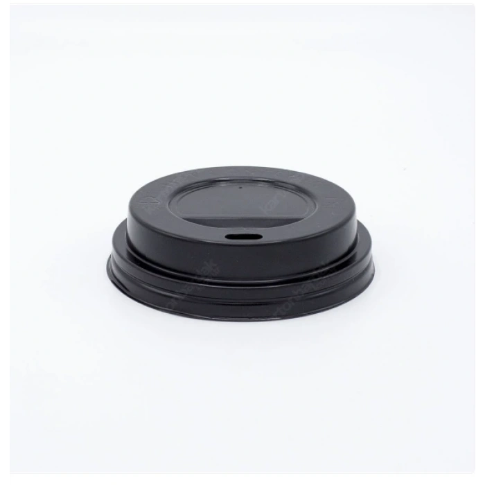 80 mm Karton Bardak Kapağı Siyah (1000li)