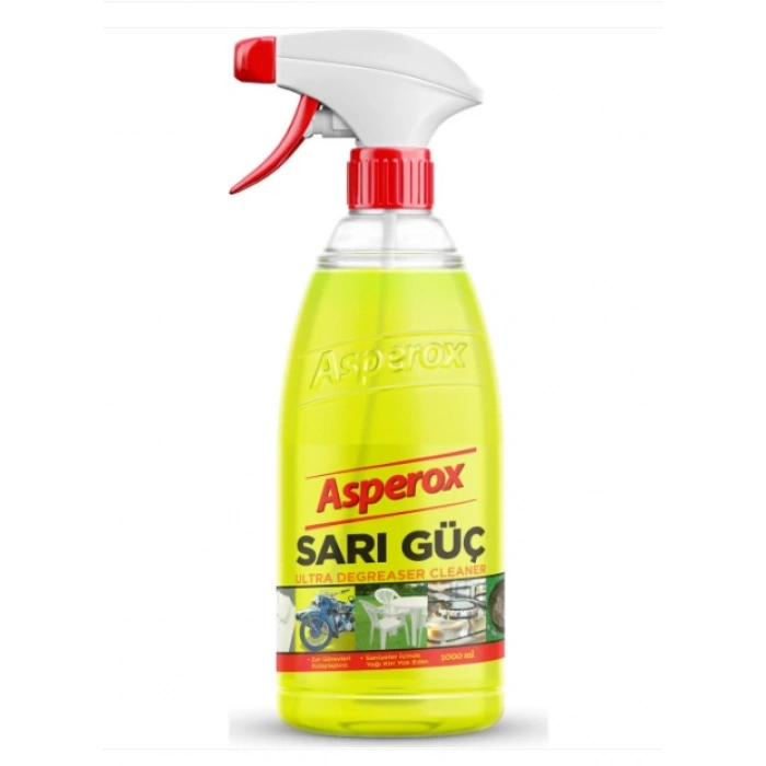 Asperox Sarı Güç Ultra Yağ Çözücü 1000 ml ( 1 Adet )