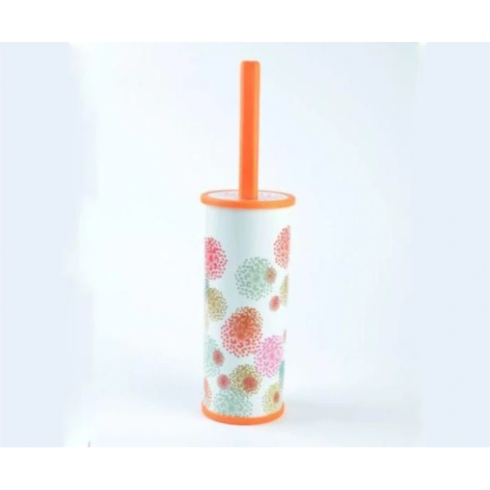 Desenli Klozet Fırça Takımı Yuvarlak ( 1 Adet )