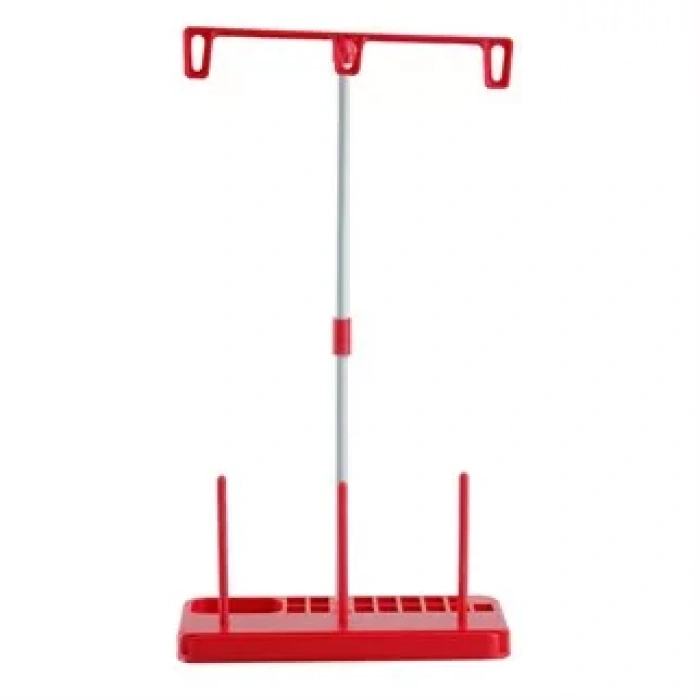 Ev Tipi Dikiş Makine Çardağı 3 İplikli Kırmızı