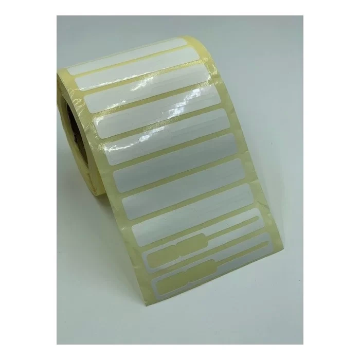 KUYUMCU ETİKETİ ÇEMBERLİ (İTHAL) 08MMX69MM OPAK PP 1250 LİK