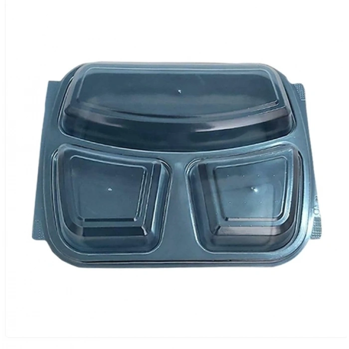 Mikrodalga 3 Bölmeli Yemek Seti v-414 ( 50 Adet )