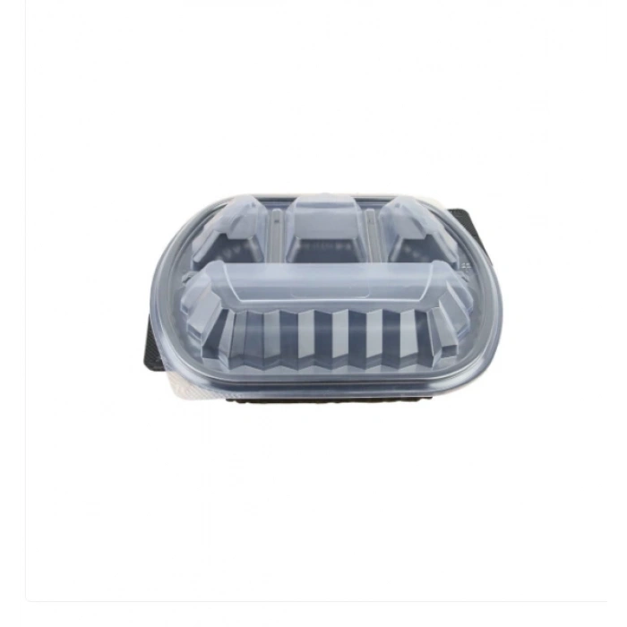 Mikrodalga 4 Bölmeli Yemek Seti ( 200 Adet )