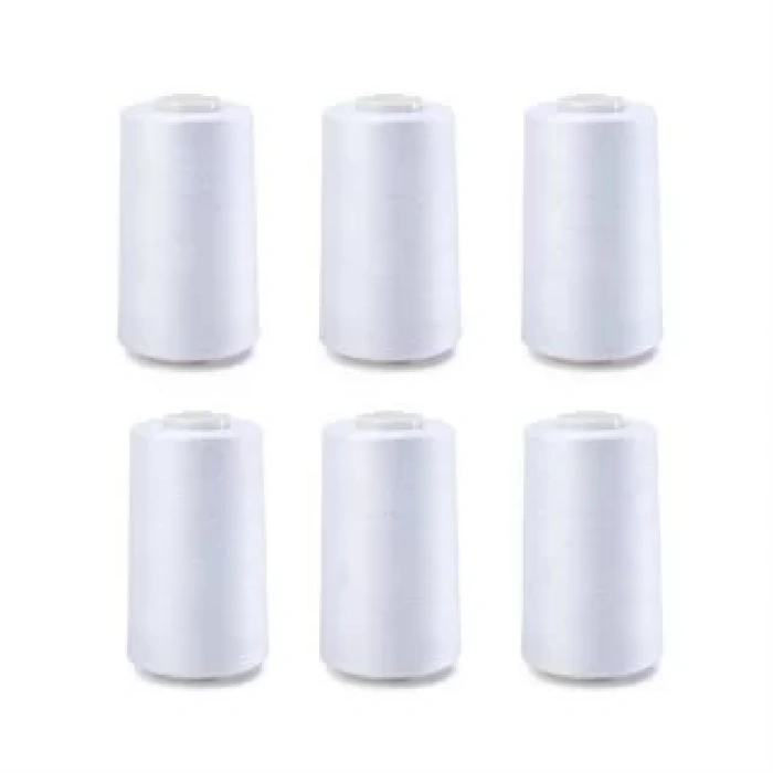 Oltalı 120 No Dikiş İpliği Beyaz 6 Adet