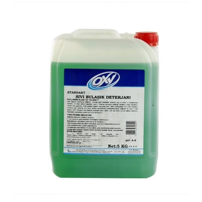OXY Bulaşık Deterjanı 5 Kg (4 Adet)