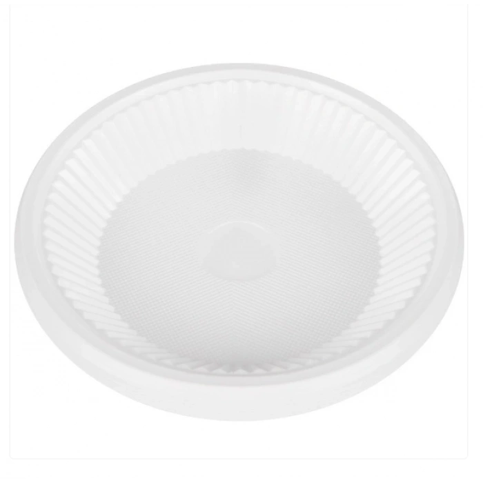 Plastik Tabak Büyük Boy 195 mm ( 100 Adet )