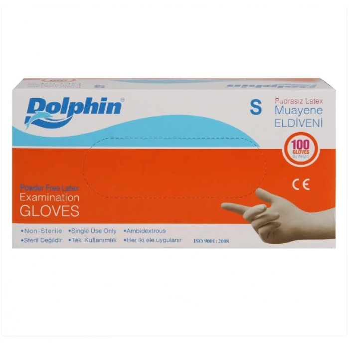 Pudrasız Lateks Muayene Eldiveni ( S ) 2000 Adet