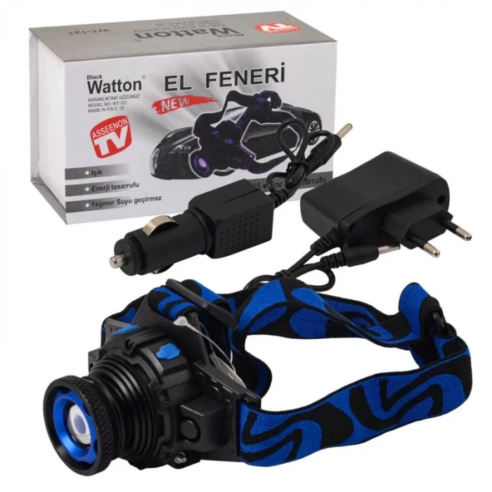 Watton WT-121 Q5 Şarjlı Kafa Feneri