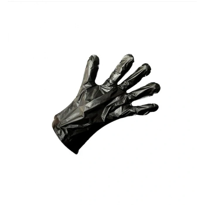 Yeni Nesil Hibrit Pudrasız Siyah Eldiven ( L ) 2400 Adet