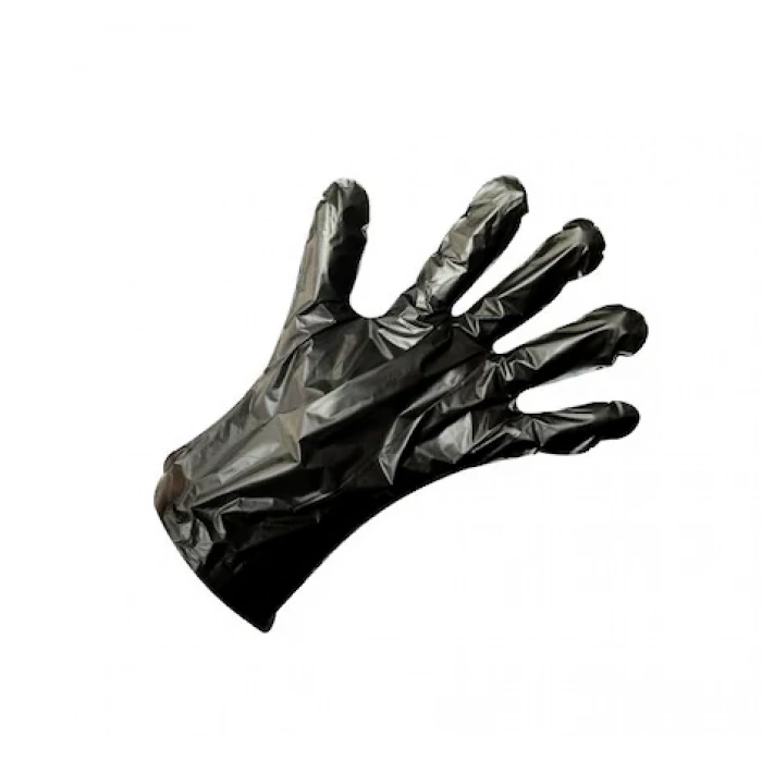 Yeni Nesil Hibrit Pudrasız Siyah Eldiven ( S ) 100 Adet