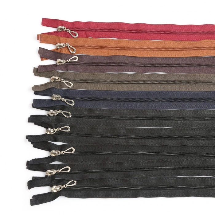 10lu Karışık Ferace Fermuarı