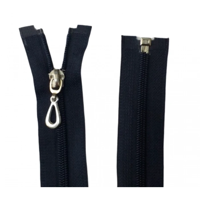 110cm Lacivert Ferace Fermuarı