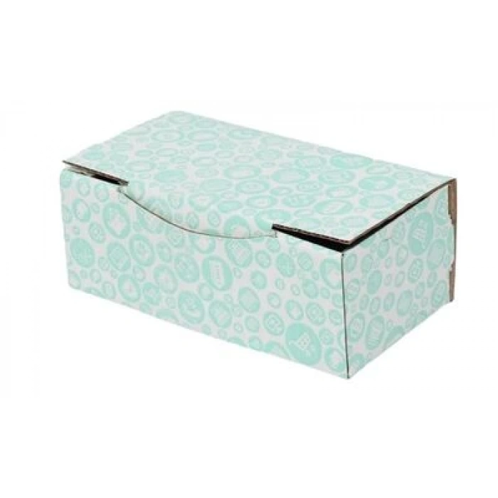 14x10x4cm E-Ticaret Kargo Kutusu - 4 Nokta - Beyaz