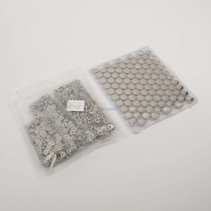 15mm Mont Çıtçıt Zamak Kapaklı Ayna