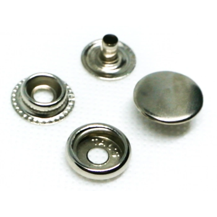 15mm Nikel(Gümüş) 61 Sistem Çıtçıt