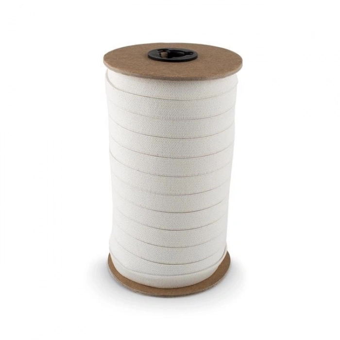 1cm Beyaz Lastik 100 metre