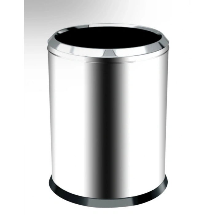 20 Lt Çemberli Çöp Kovası Paslanmaz(1 Adet)