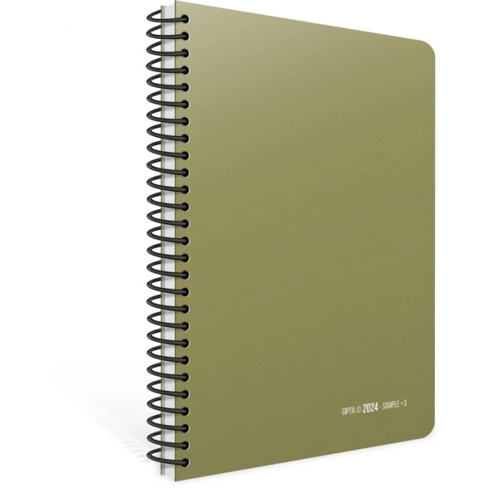 2024 AJANDA GIPTA 409-XSK SAMPLE SPİRALLİ GÜNLÜK AJANDA 17x24