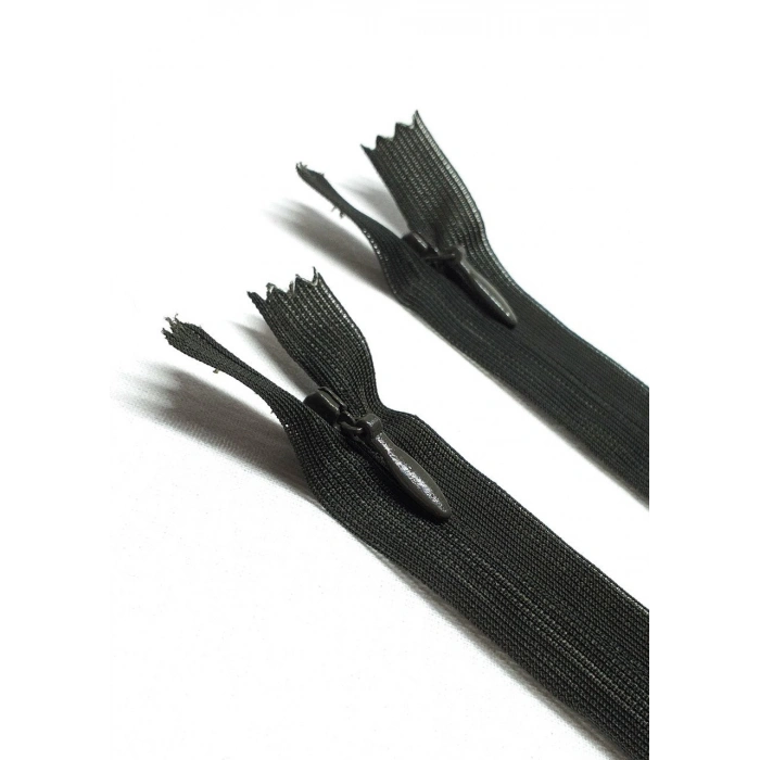 20cm Asker Yeşili Gizli Fermuar 5 Adet