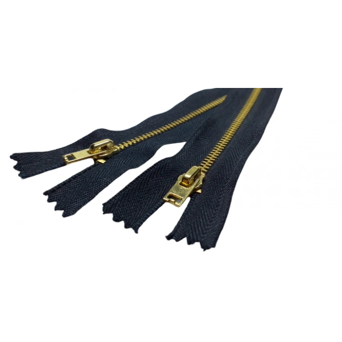 20cm Siyah Kot Pantolon Fermuarı